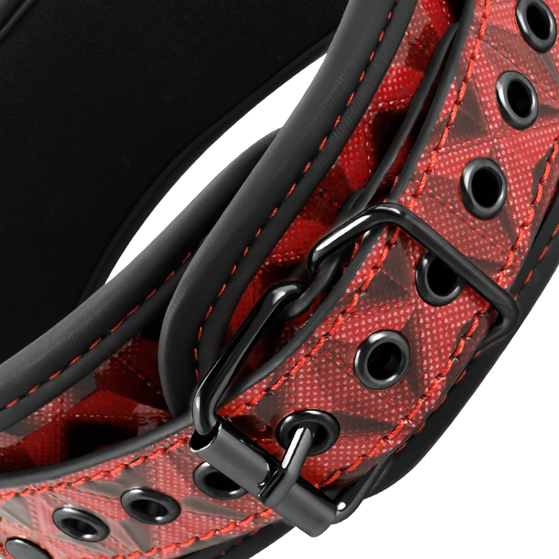 BEGME - COLLAR EDICIÓN ROJA CON BRAZALETES CON FORRO DE NEOPRENO