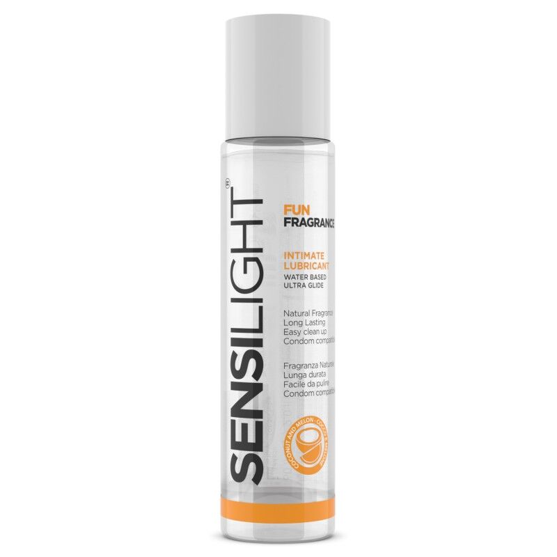 INTIMATELINE - SENSILIGHT LUBRICANTE A BASE DE AGUA DE COCO Y MELÓN 60 ML