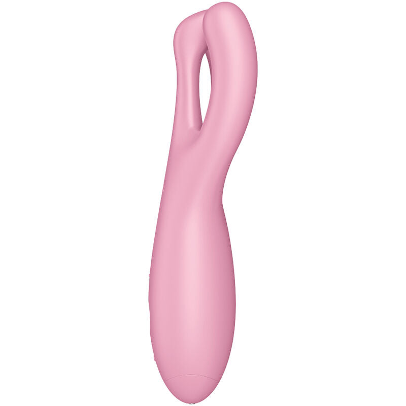 SATISFYER - APLICACIÓN VIBRADORA THREESOME 4 PINK