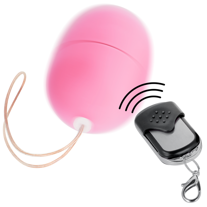 ONLINE - HUEVO VIBRADOR CON CONTROL REMOTO S ROSA