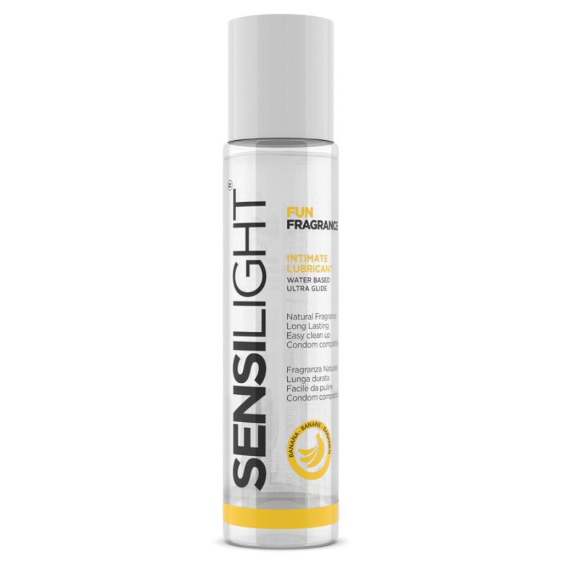 INTIMATELINE - LUBRICANTE BASE AGUA SENSILIGHT BANANA 60 ML