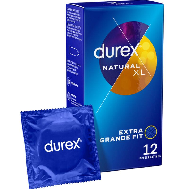 DUREX - NATURAL XL 12 UNIDADES - Intimate Vibes