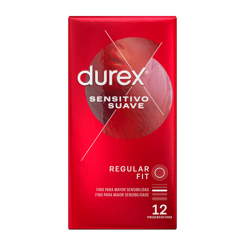 DUREX - SUAVE E SENSÍVEL 12 UNIDADES - Intimate Vibes