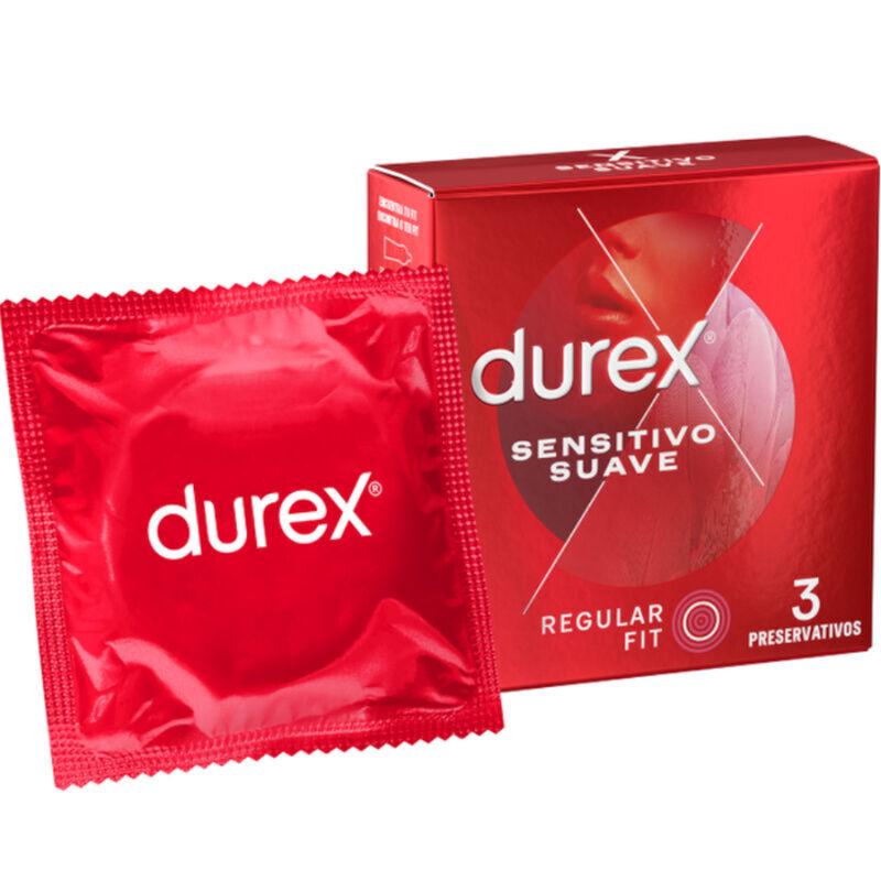 DUREX - SUAVE E SENSÍVEL 3 UNIDADES - Intimate Vibes