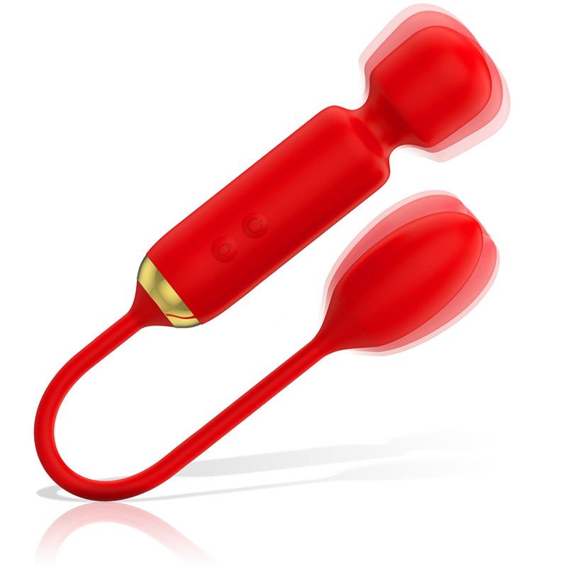 MIA - TUSCANY VARITA DOBLE PLACER + HUEVO VIBRADOR