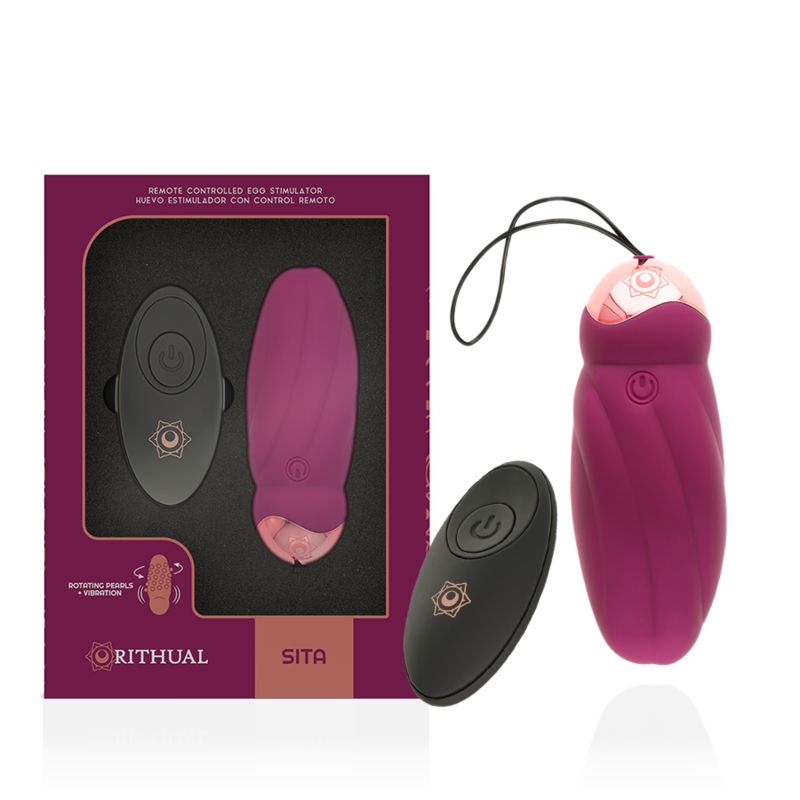 RITUAL - SITA CONTROL REMOTO HUEVO ROTACIÓN + VIBRACIÓN
