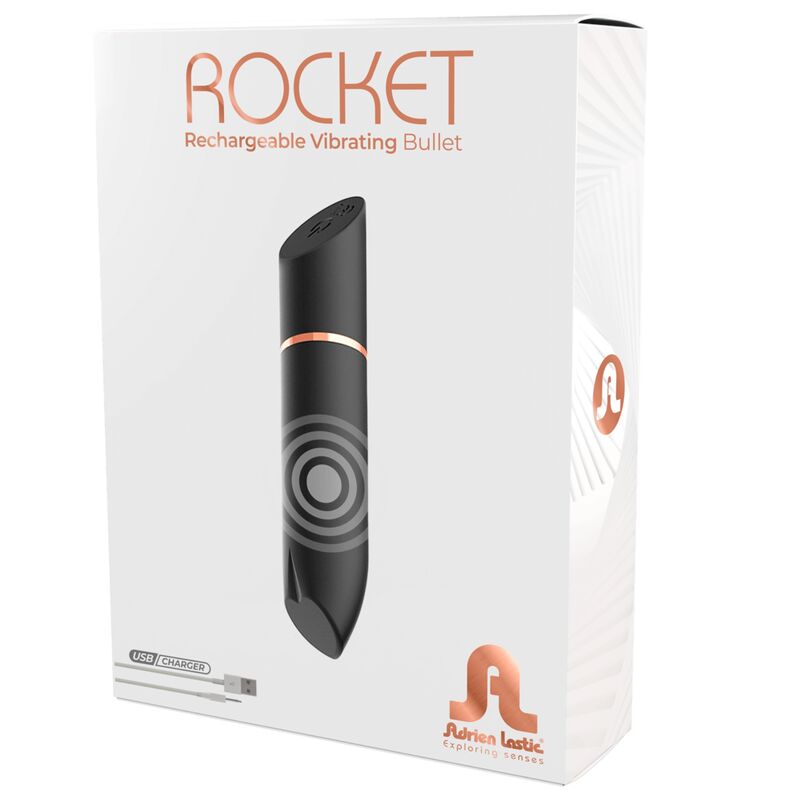 BALA RECARGABLE BLACK ROCKET