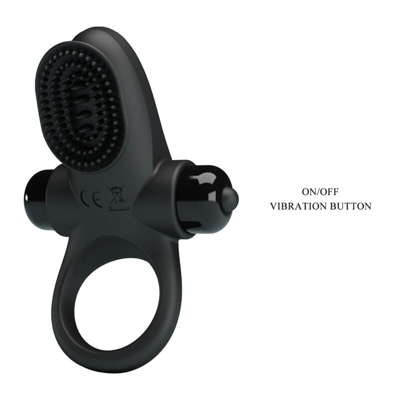 PRETTY LOVE - ANILLO VIBRADOR PARA EL PENE NEGRO II