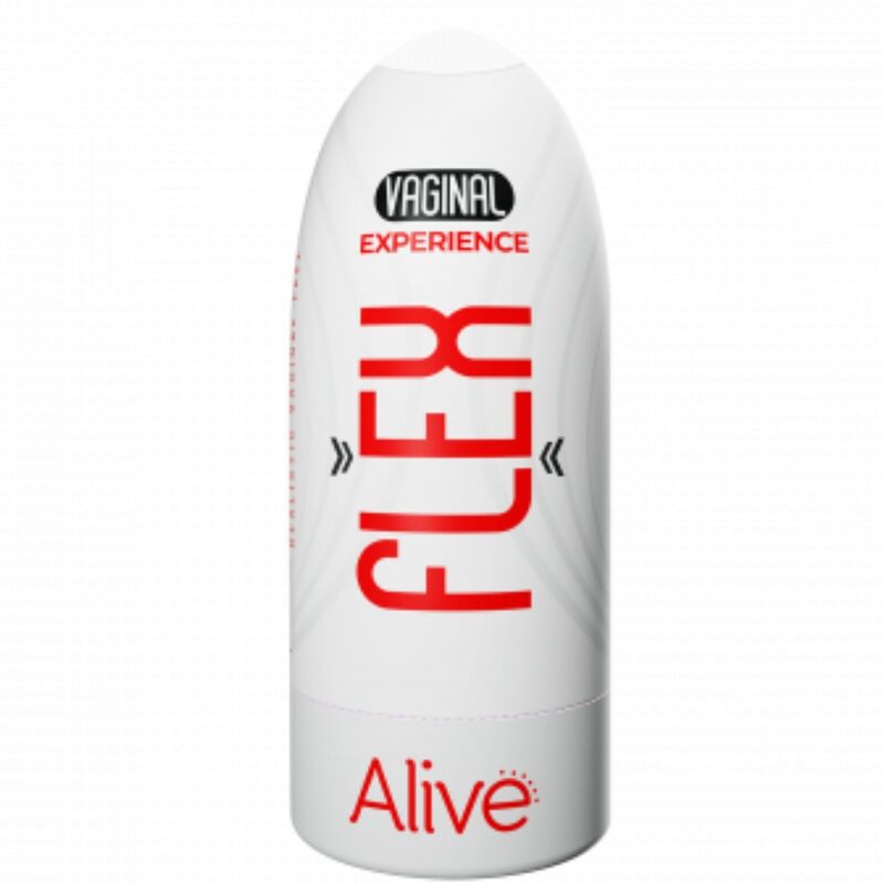 ALIVE - MASTURBADOR VAGINAL MASCULINO FLEXIBLE TALLA M