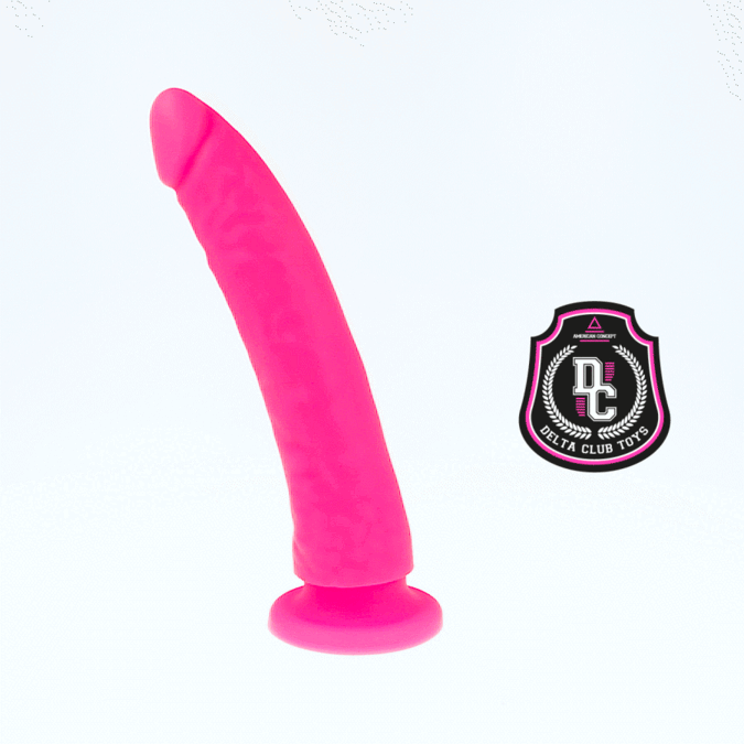 DELTA CLUB - TOYS DILDO MEDICO SILICONA ROSA 20 CM -O- 4 CM