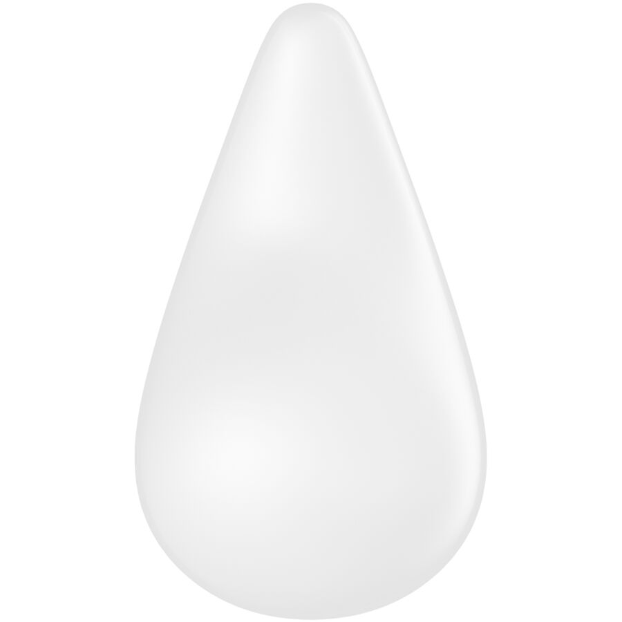 SATISFYER - VIBRADOR GOTA DE ROCÍO BLANCO PARA APOYAR