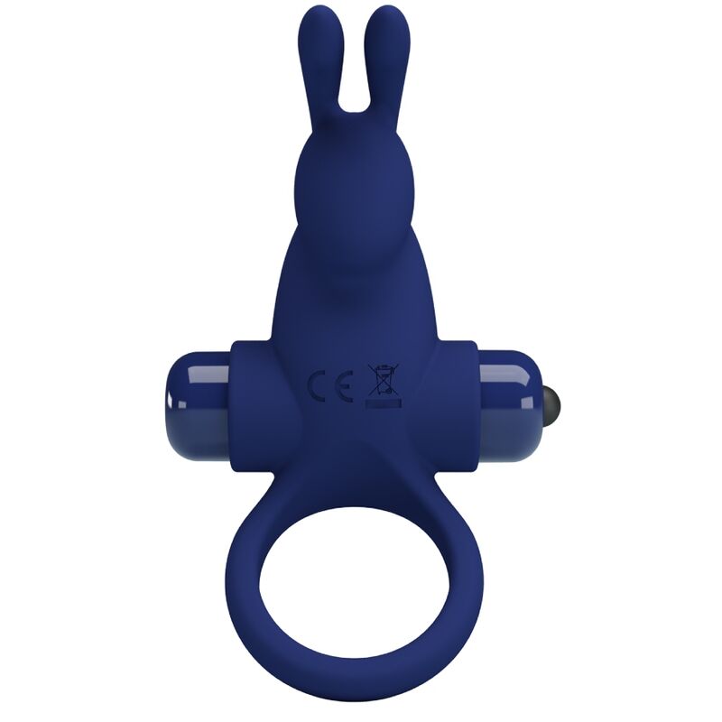 PRETTY LOVE - ANILLO CONEJO JIRO CON VIBRACIÓN AZUL