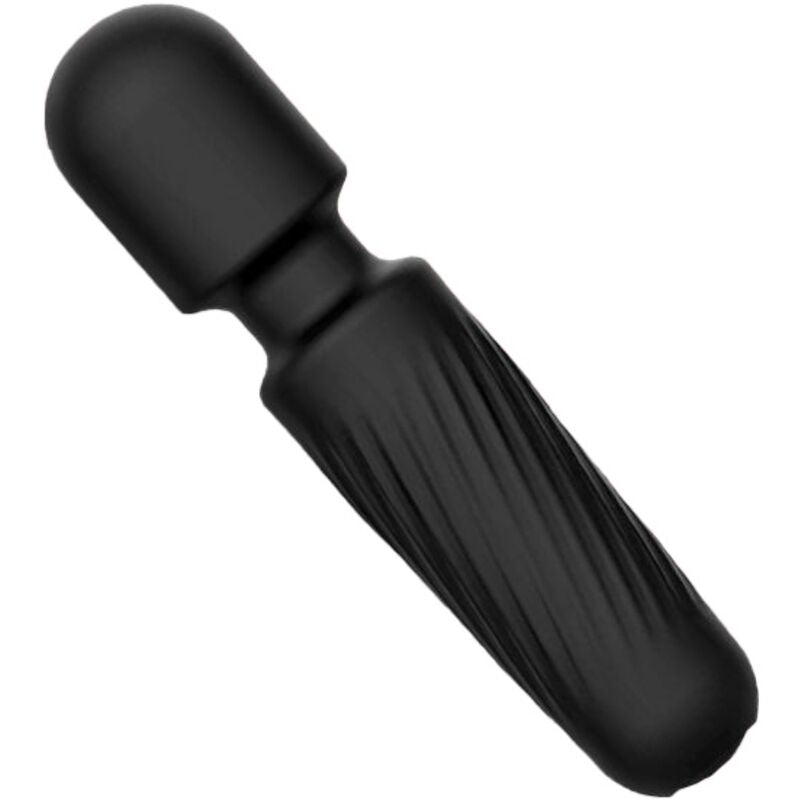 ARMONY - TU MASAJEADOR MÁGICO Y VIBRADOR RECARGABLE 10 VIBRACIONES NEGRO