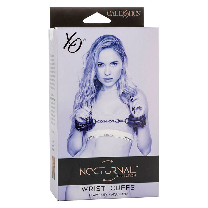 CALEXOTICS - CORREAS DE CUERO AJUSTABLES NEGRAS NOCTURNAS