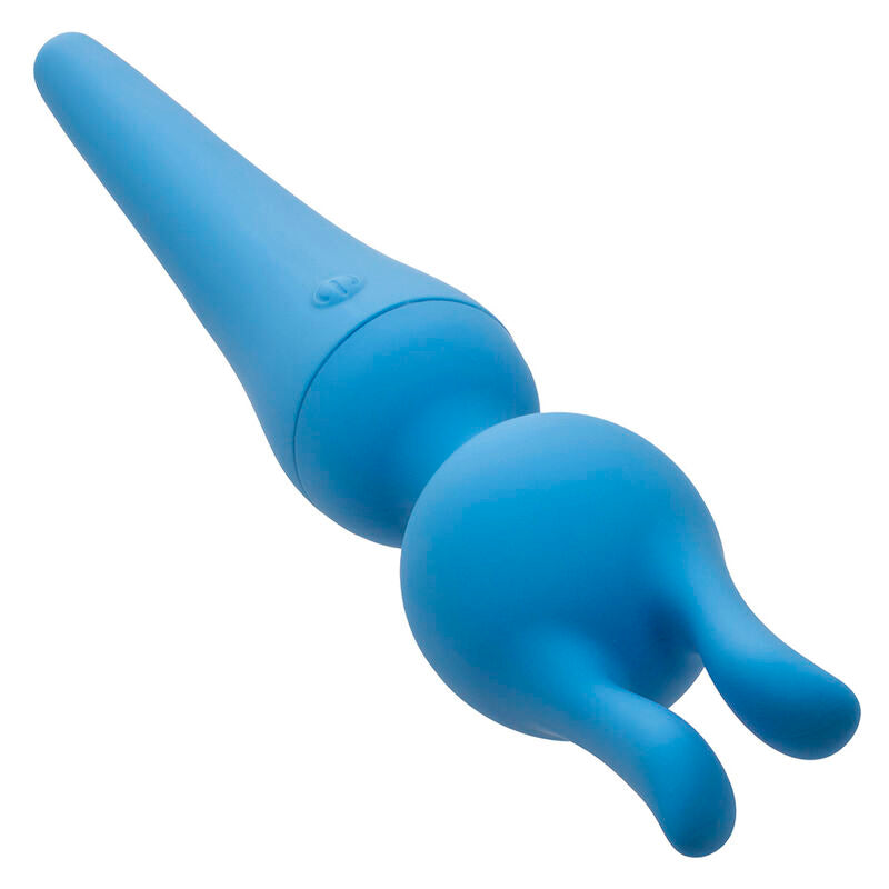 CALEXOTICS - KIT COUTURE VARITA VIBRADORA 10 VIBRACIONES AZUL