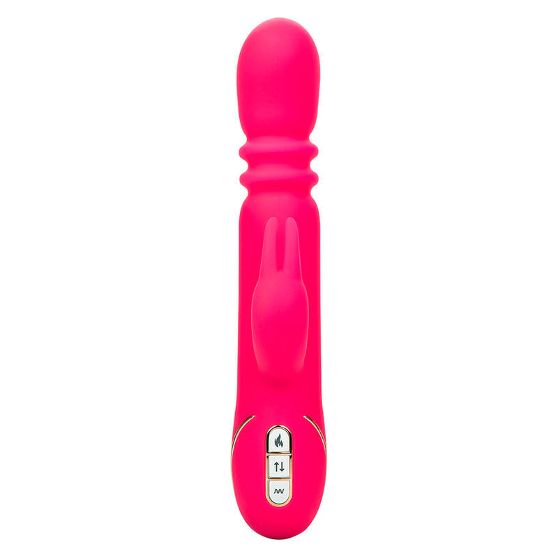 CALEXOTICS - VIBRADOR CONEJO ROSA CON TRIPLE CALOR JACK FANTASY
