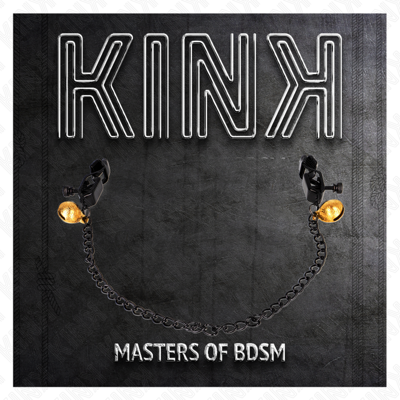 KINK - ALICATE CADENA PLANA Y CAMPANA PLATA 30 CM