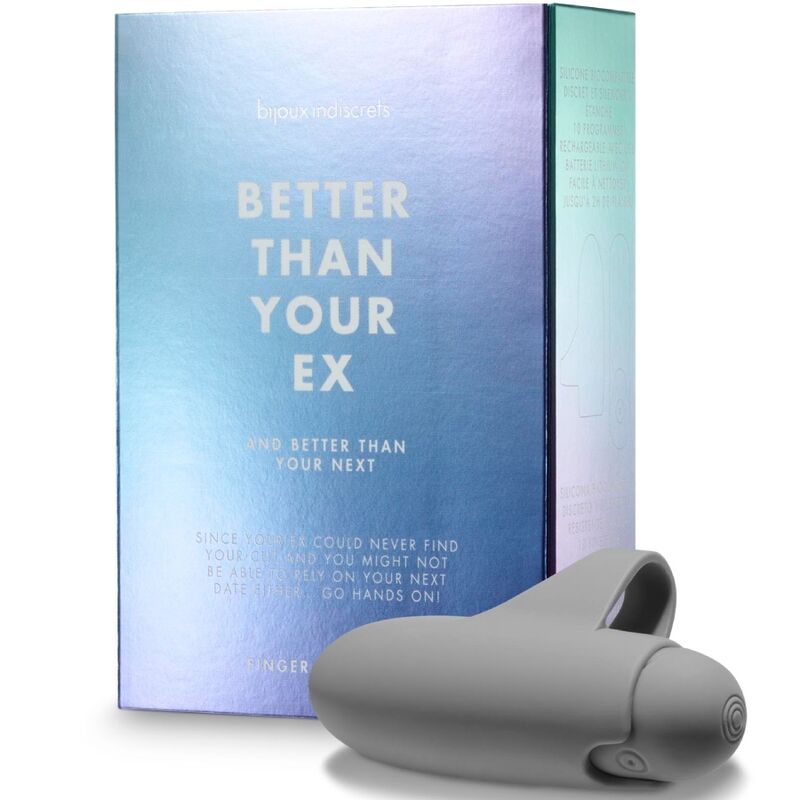 MELHOR QUE SEU EX VIBRADOR BULLET 10 VIBRAÇÕES CINZA