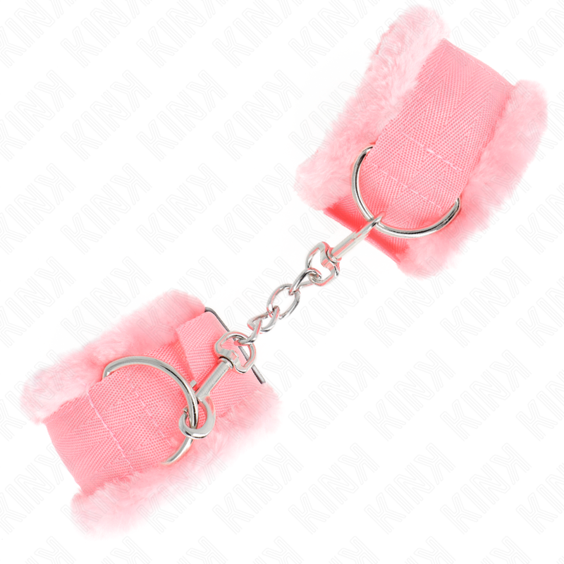 KINK - FORRO DE PELO ROSA AJUSTABLE A LA MUÑECA 17-31 CM X 7 CM