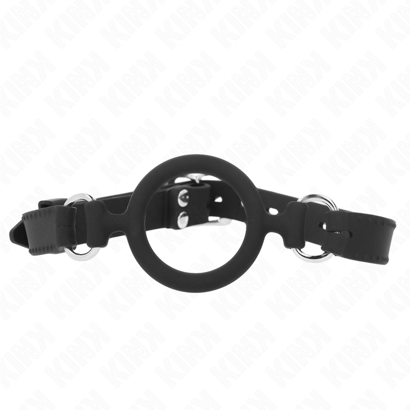 KINK - MORDAZA CON ANILLO TÓRICO DE SILICONA DE 5 CM 56 CM