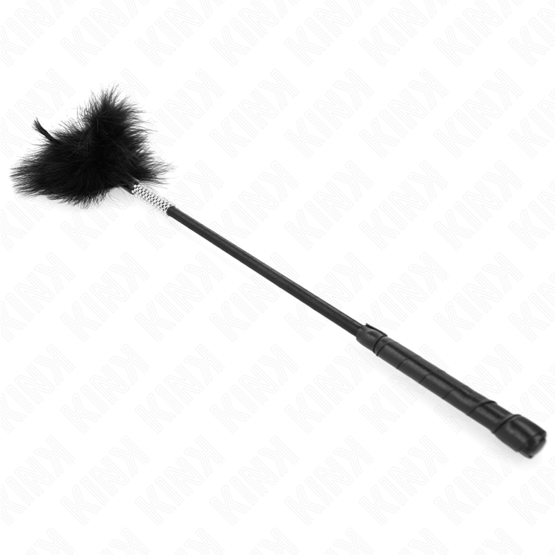 KINK - PLUMAS PARA HACER COSQUILLAS CON MANGO DE STRASS 50 CM