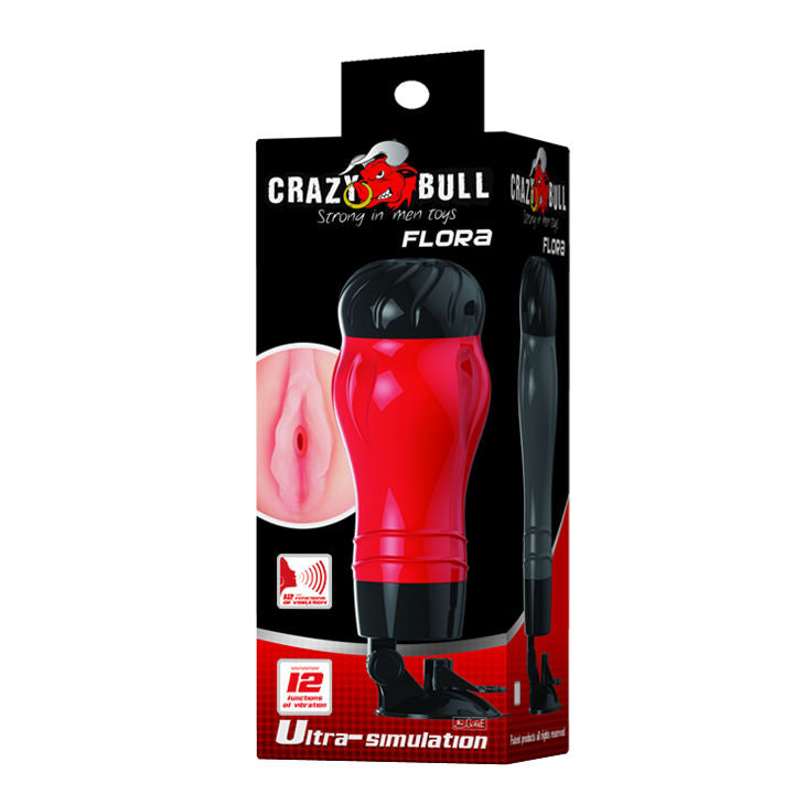 CRAZY BULL - MASTURBADOR DE VOZ BASADO EN LA VAGINA FLORA