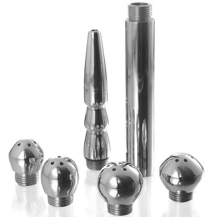 METAL HARD - CONJUNTO DE LIMPEZA VAGINAL/ANAL 5UNS - Intimate Vibes