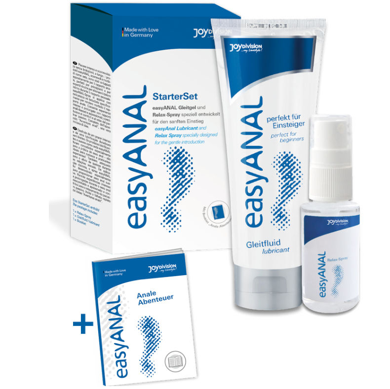 JOYDIVISION EASYANAL - SET DE INICIO LUBRICANTE + SPRAY RELAJADOR