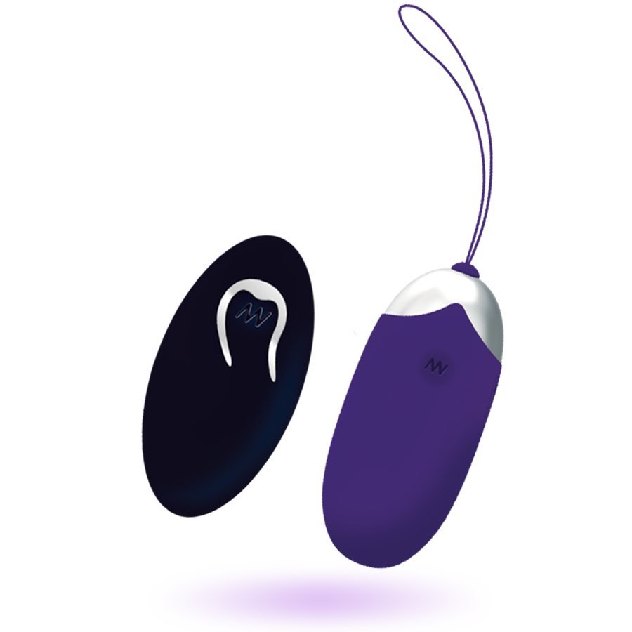 INTENSE - FLIPPY II HUEVO VIBRADOR CON CONTROL REMOTO MORADO