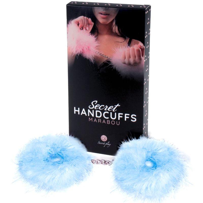 SECRETPLAY - ALGEMAS MARABOU DE LUZ AZUL - Intimate Vibes