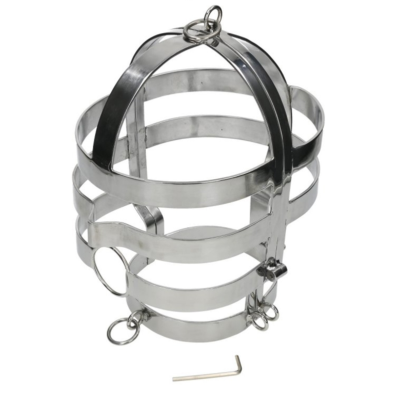 MÁSCARA COLLAR DE ACERO - METAL DURO