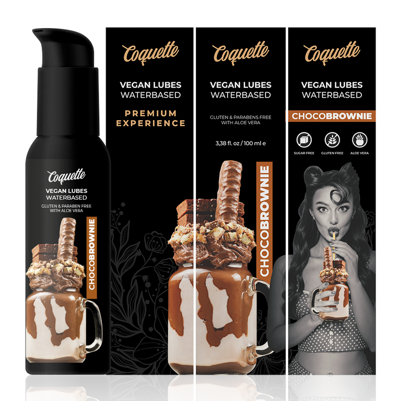 COQUETTE CHIC DESIRE - LUBRICANTE VEGANO CHOCOBROWNIE EXPERIENCIA PREMIUM 100ML