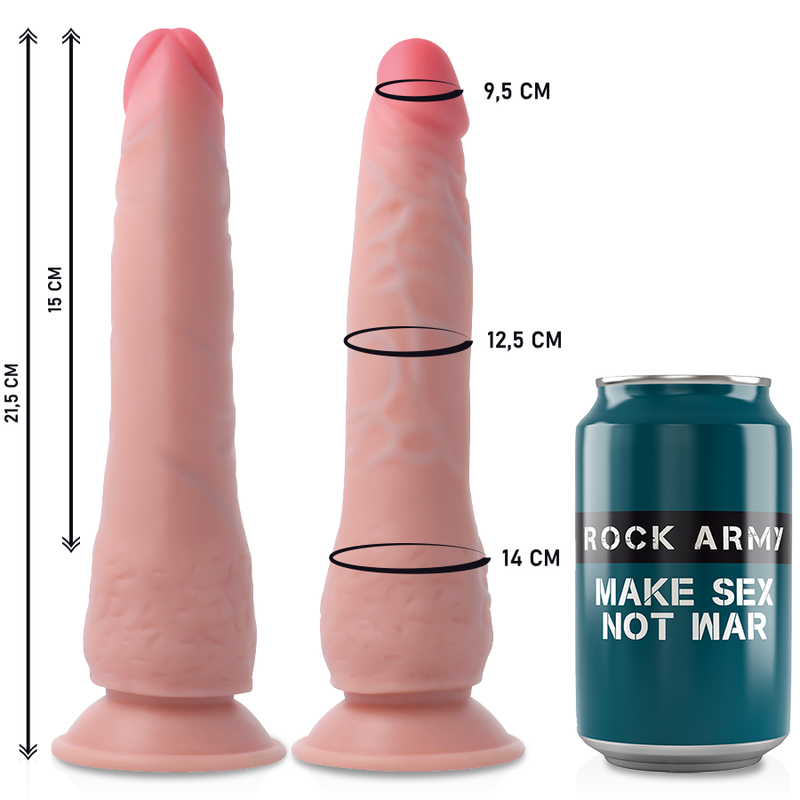 ROCKARMY - ARNÉS + CROSSOVER DOBLE DENSIDAD 21,5 CM -O- 4,46 CM