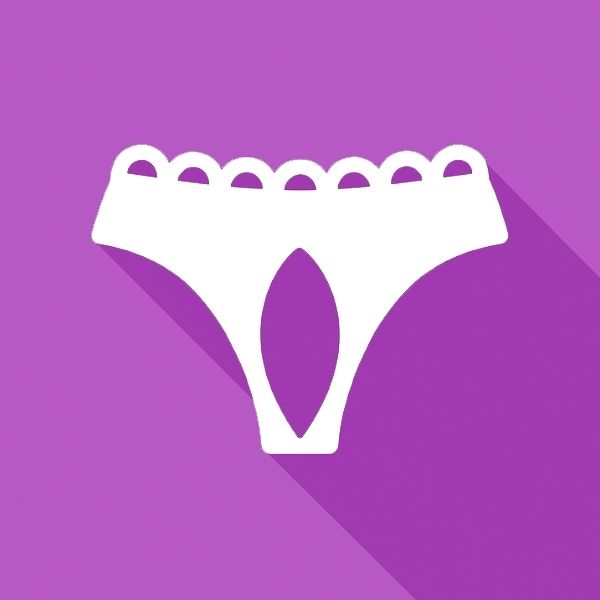 Icone Categoria Lingerie Sem Virilha