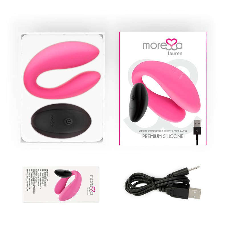 MORESSA - ESTIMULADOR CONTROL REMOTO LAUREN PARA PAREJAS