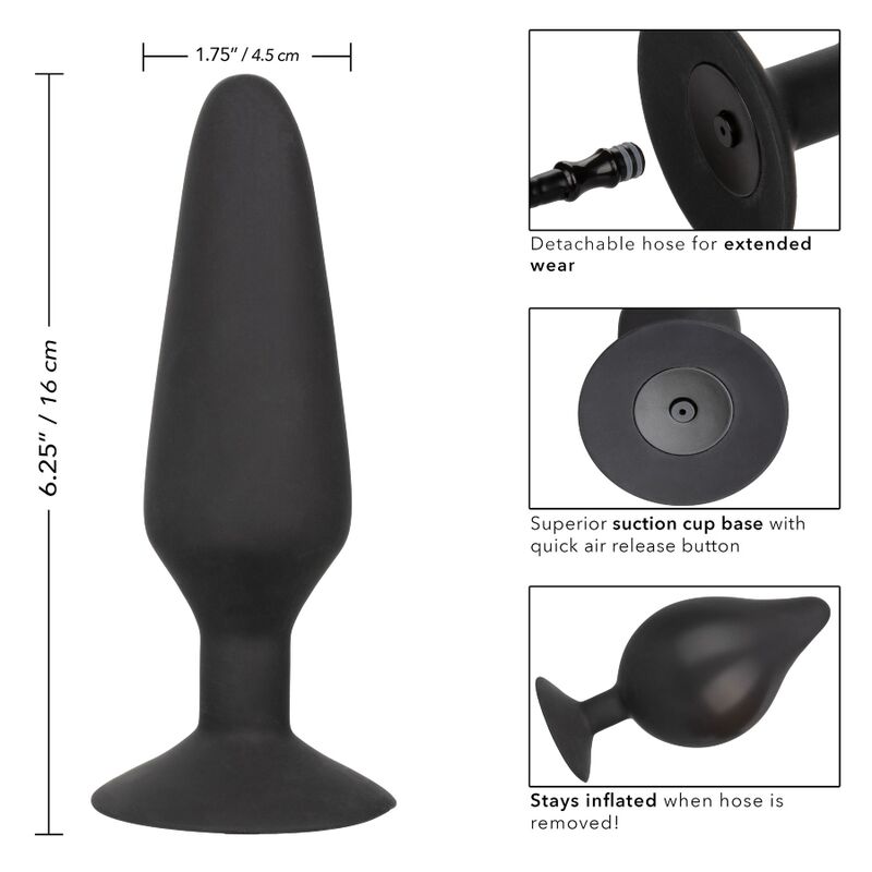CALEXOTICS - TAPÓN INFLABLE DE SILICONA XL