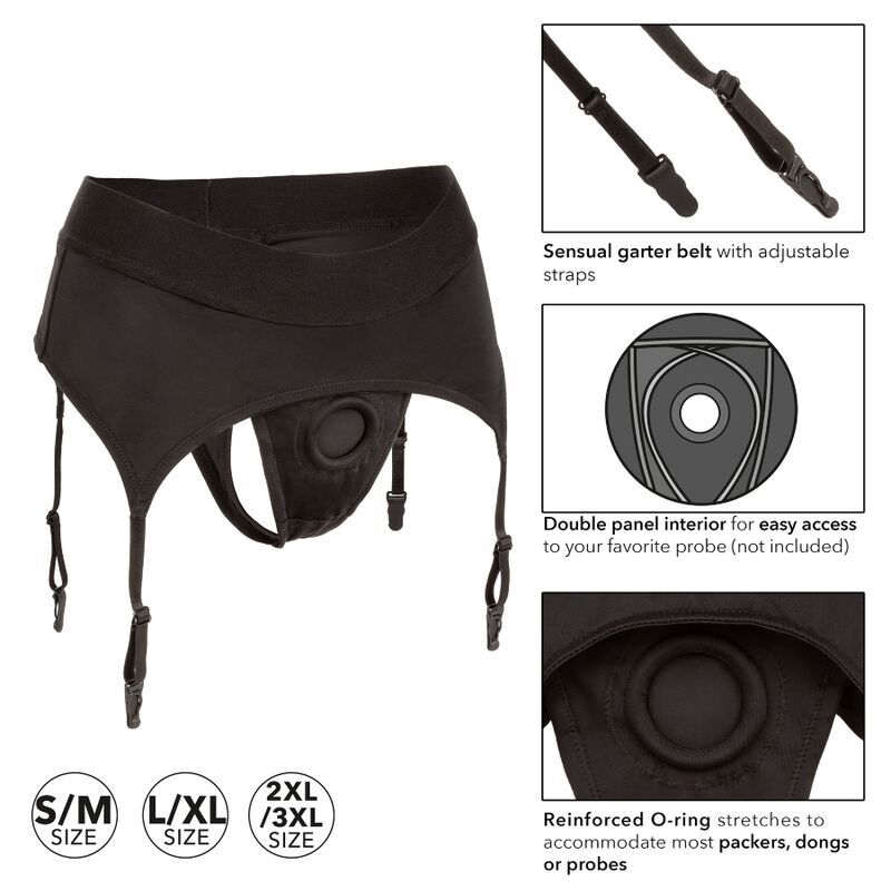 CALEXOTICS - TANGA BOUNDLESS CON LIGA L/XL