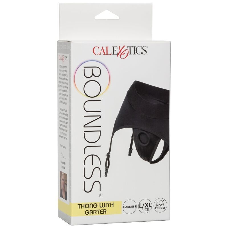 CALEXOTICS - TANGA BOUNDLESS CON LIGA S/M