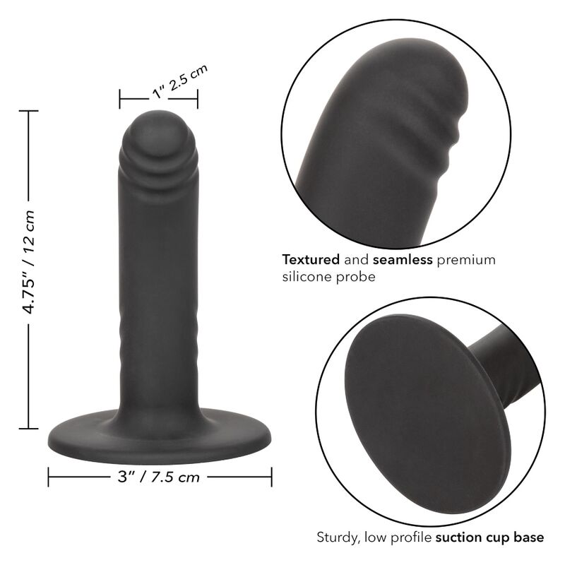 CALEXOTICS - DILDO BOUNDLESS DE 12 CM COMPATIBLE CON ARNÉS