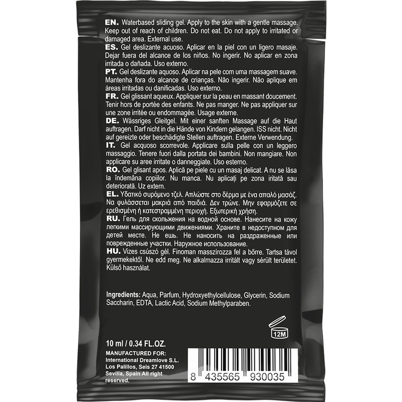 COQUETTE CHIC DESIRE - LUBRICANTE A BASE DE AGUA FRESA BESABLE 10 ML