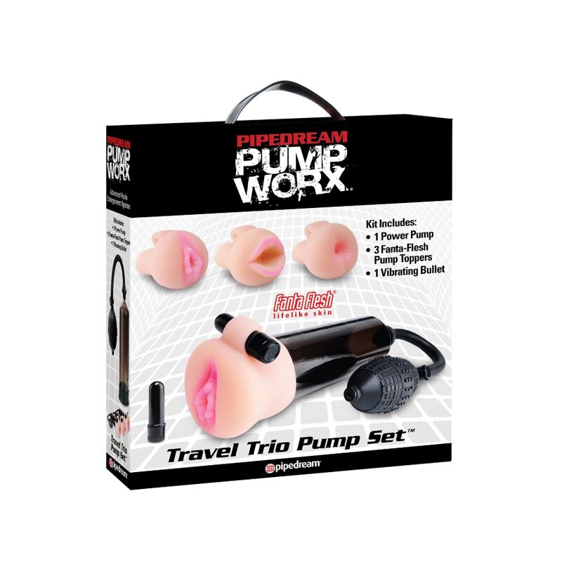 JUEGO DE BOMBAS WORX TRAVEL TRIO