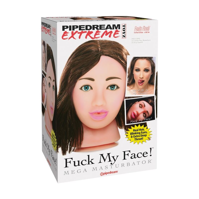 EXTREME TOYZ - MASTURBADOR DE CARA MARRÓN MEGA FÓLLAME
