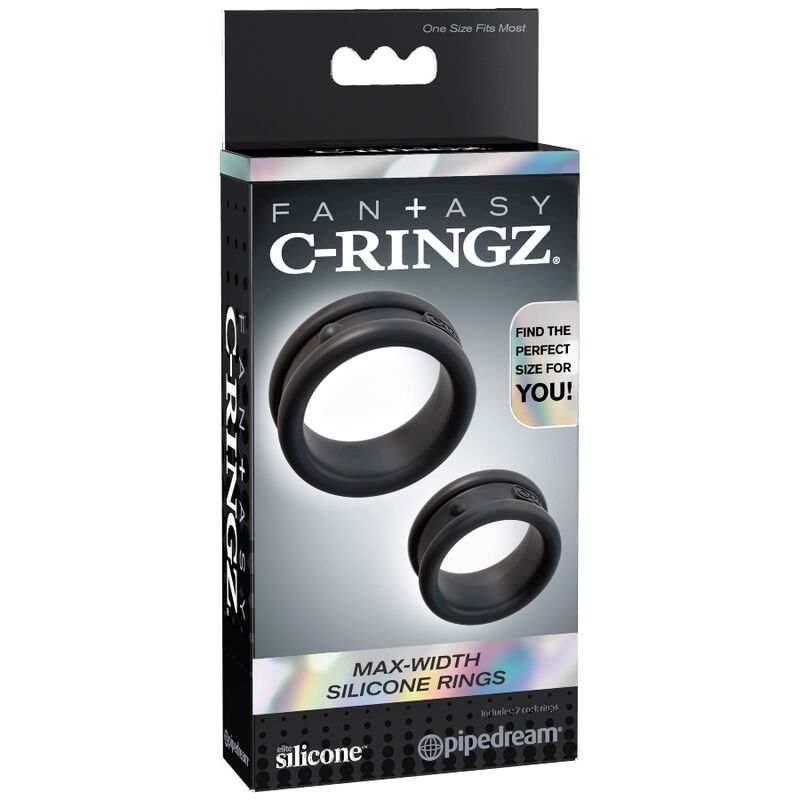 ANILLOS DE SILICONA DE ANCHO MÁXIMO/MÁXIMO FANTASY C-RINGZ