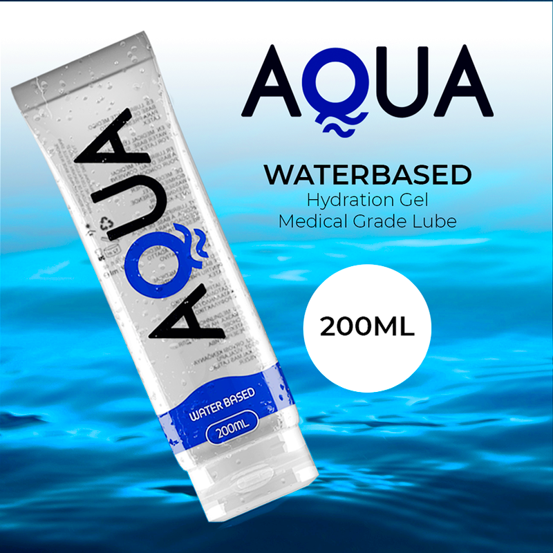 AQUA QUALITY - LUBRICANTE BASE AGUA 200 ML