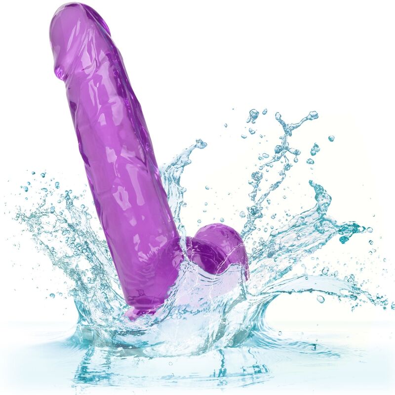 CALEXOTICS - DILDO QUEEN SIZE PÚRPURA 15,3 CM