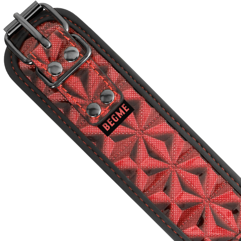 BEGME - COLLAR EDICIÓN ROJA CON BRAZALETES CON FORRO DE NEOPRENO