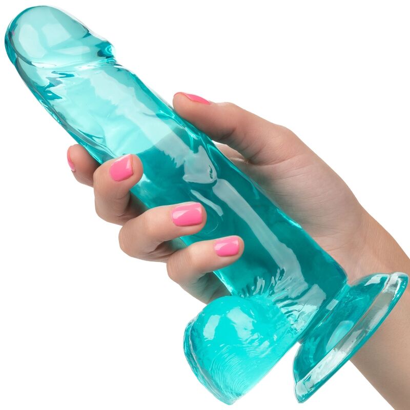 CALEXOTICS - DILDO QUEEN SIZE AZUL 15,3 CM