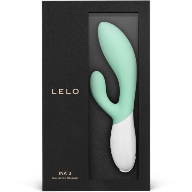 LELO - INA 3 VIBRADOR CONEJO VERDE ALGAS DE LUJO
