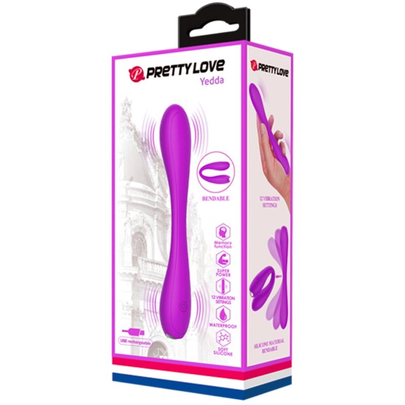 PRETTY LOVE - VIBRADOR FLEXIBLE LOVE YEDDA