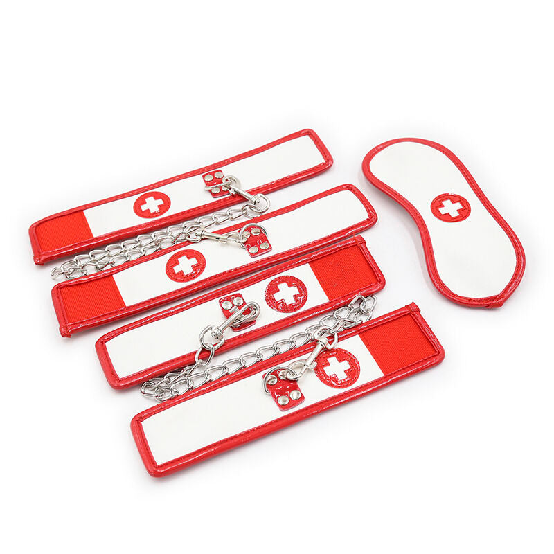 OHMAMA FETISH - MINI CONJUNTO DE ENFERMERA DE 3 PIEZAS